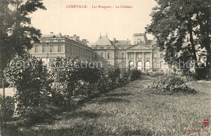 Luneville Les Bosquets Le Chateau