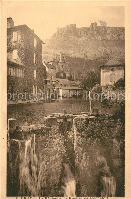 Florac Le Rocher de Rochelort