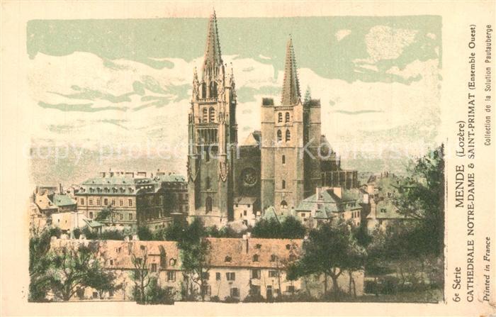 Mende Cathedrale Notre Dame et Saint Primat