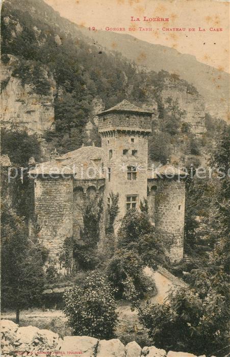 Lozere Region Gorges du Tarn Chateau de la Caen