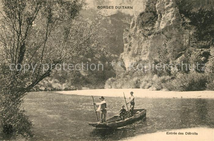 Lozere Region Gorges du Tarn Entree des Detroits