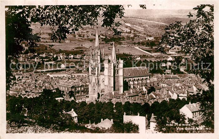 Mende Vue generale