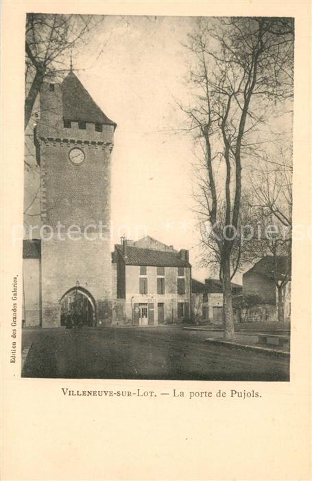 Villeneuve-sur-Lot La porte de Pujols