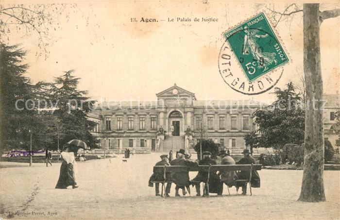 Agen Lot et Garonne Le Palais de Justice