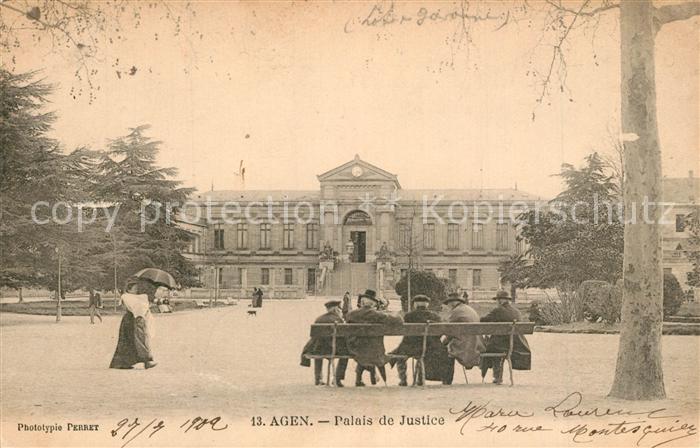 Agen Lot et Garonne Palais de Justice