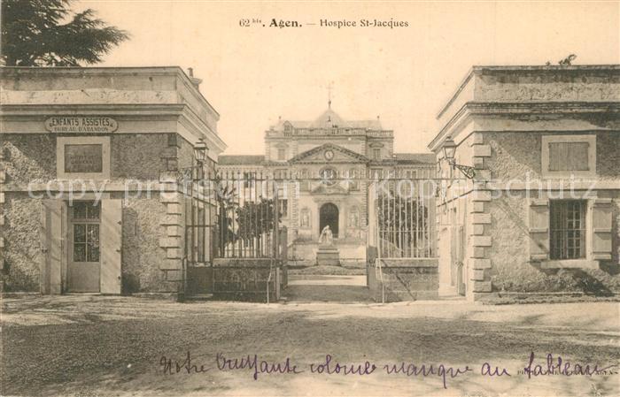 Agen Lot et Garonne Hospice St Jacques