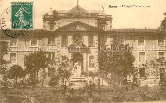 Agen Lot et Garonne Hopital Saint Jacques