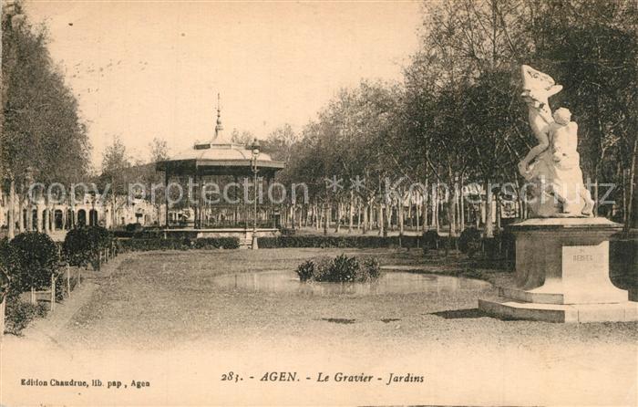 Agen Lot et Garonne Le Gravier Jardins