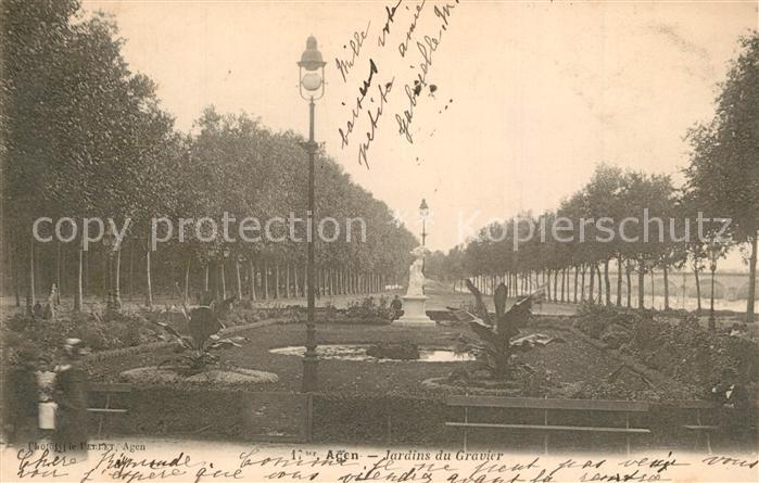Agen Lot et Garonne Jardins du Gravier