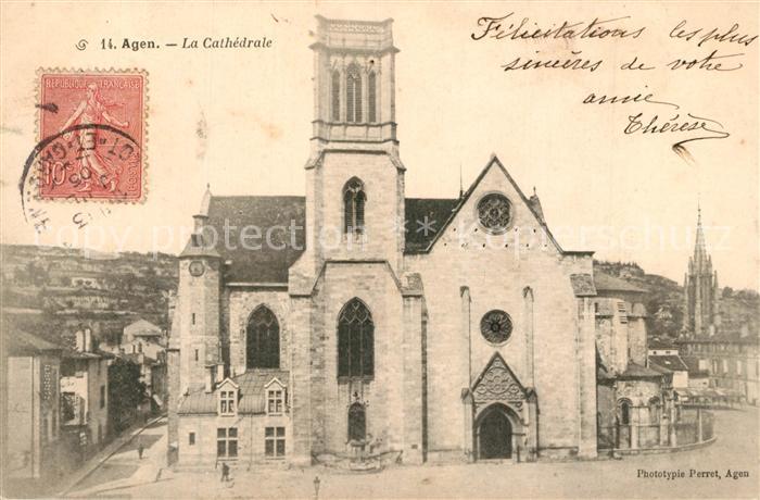Agen Lot et Garonne La Cathedrale
