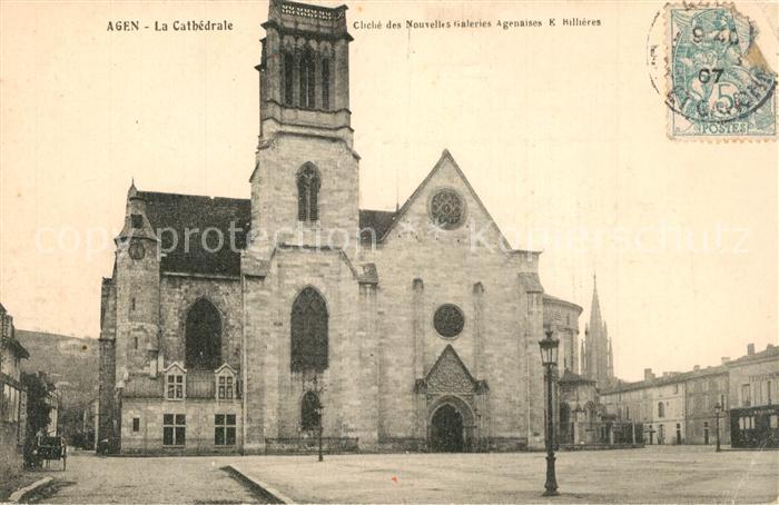 Agen Lot et Garonne La Cathedrale