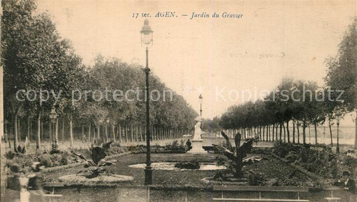 Agen Lot et Garonne Jardin du Gravier