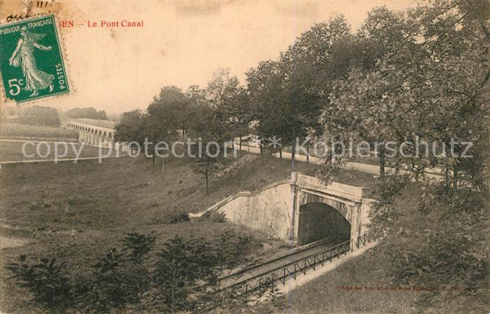 Agen Lot et Garonne Le Pont Canal