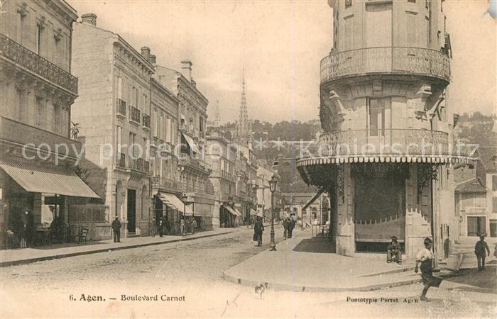 Agen Lot et Garonne Boulevard Carnot