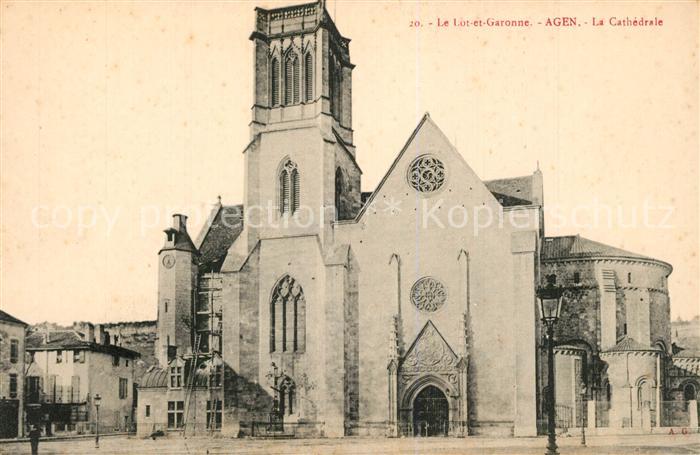 Agen Lot et Garonne La Cathedrale