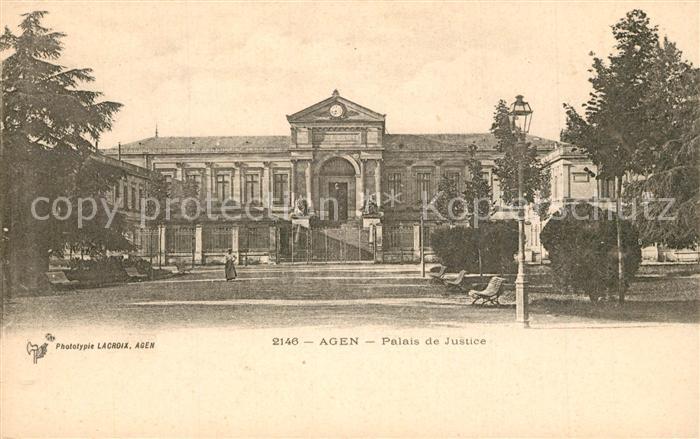 Agen Lot et Garonne palais de Justice