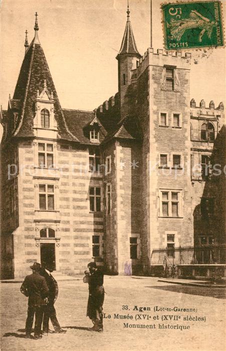 Agen Lot et Garonne Le Musee Monument historique