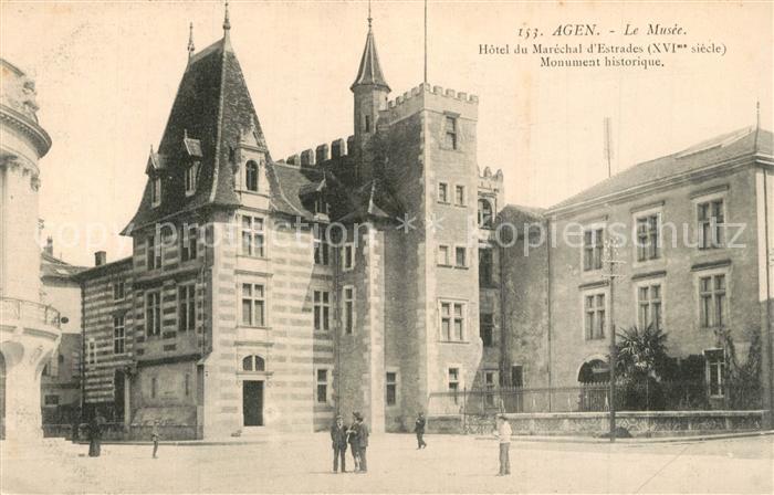 Agen Lot et Garonne Le Musee Hotel du Marechal d Estrades