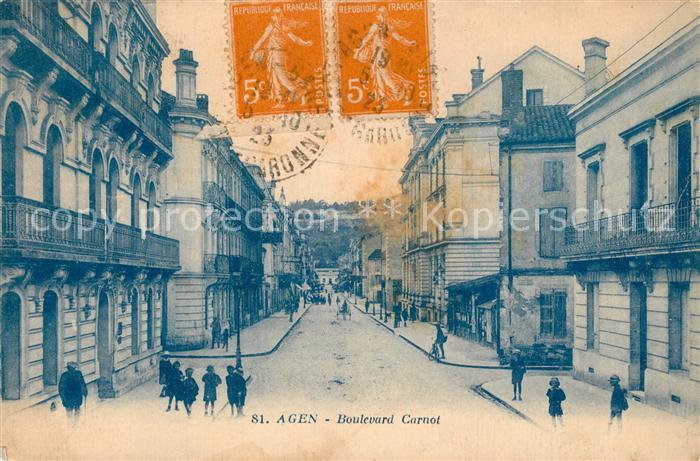 Agen Lot et Garonne Boulevard Carnot
