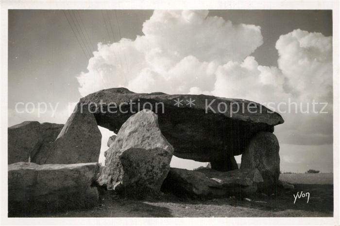 Carnac Morbihan Le Dolmen de Ker Gavat Megalith