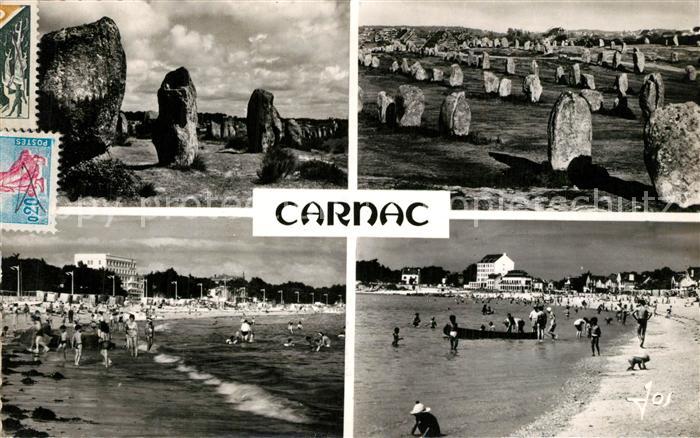 Carnac Morbihan Alignements du Ménec Grande Plage Megalith