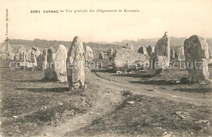 Carnac Morbihan Alignements de Kermario Megalith