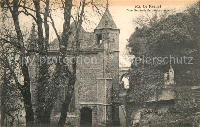 Le Faouet Morbihan Chapelle Sainte Barbe