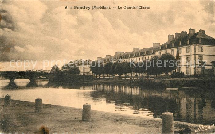 Pontivy Bords du Blavet Quartier Clisson