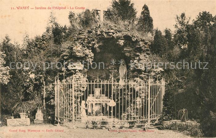 Wassy Jardins de l Hôpital La Grotte