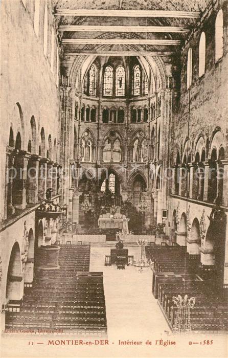 Montier-en-Der Intérieur de l'Eglise