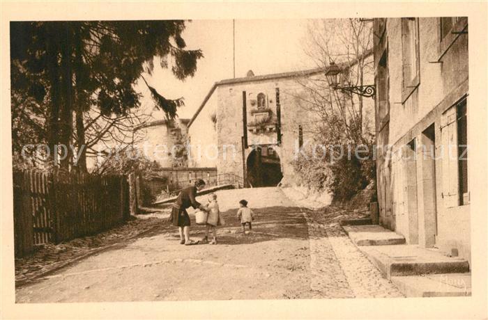 Langres Porte Henri IV et Tour Collection Les Petits Tableaux de Langres