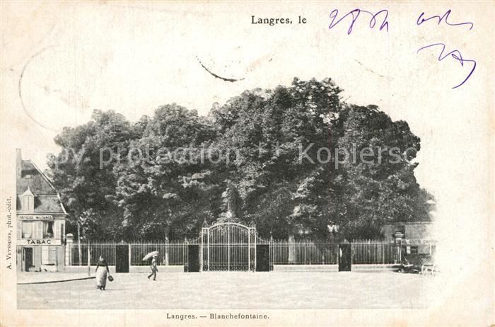 Langres Blanchefontaine