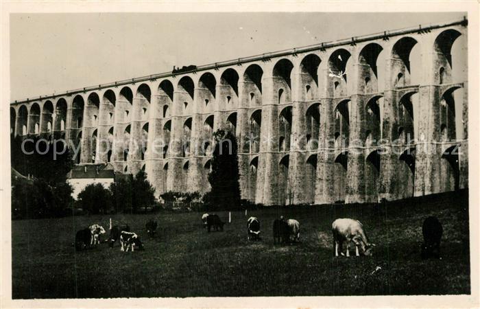 Chaumont 52 Viaduc Paturage des vaches
