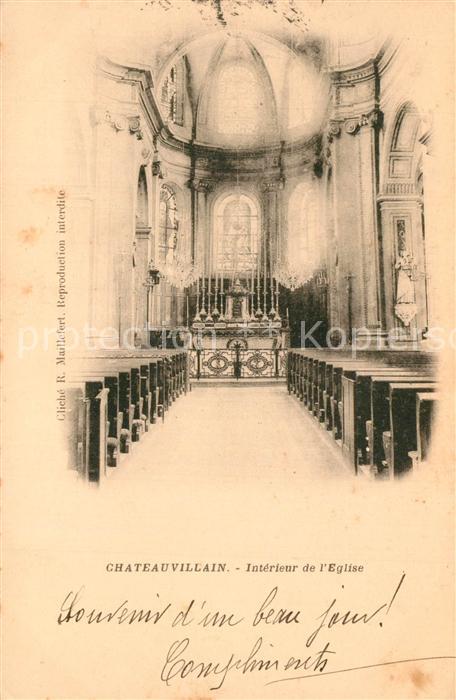 Chateauvillain Intérieur de l'Eglise