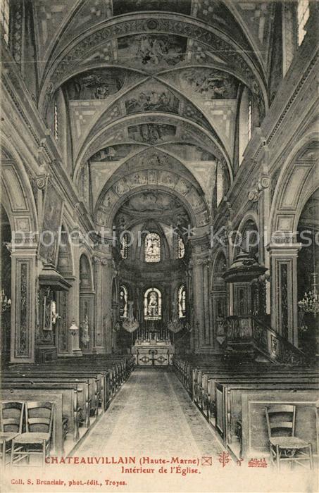 Chateauvillain Intérieur de l'Eglise