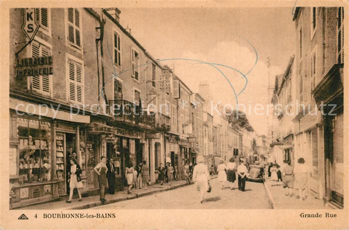 Bourbonne-les-Bains Grande Rue