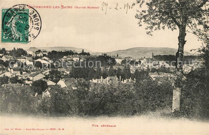 Bourbonne-les-Bains Vue Generale