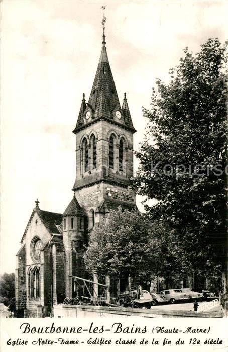 Bourbonne-les-Bains Eglise Notre Dame Monument historique