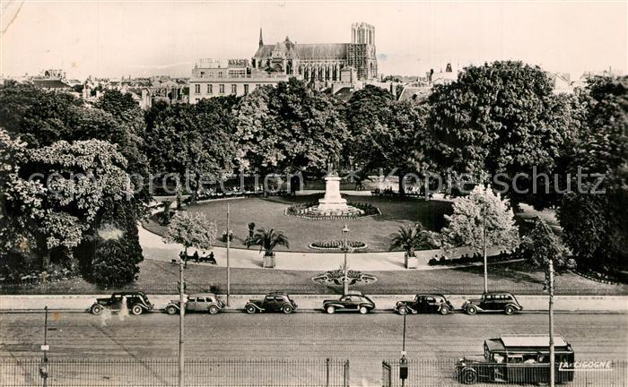 Reims Champagne Ardenne Square Colbert Cathedrale