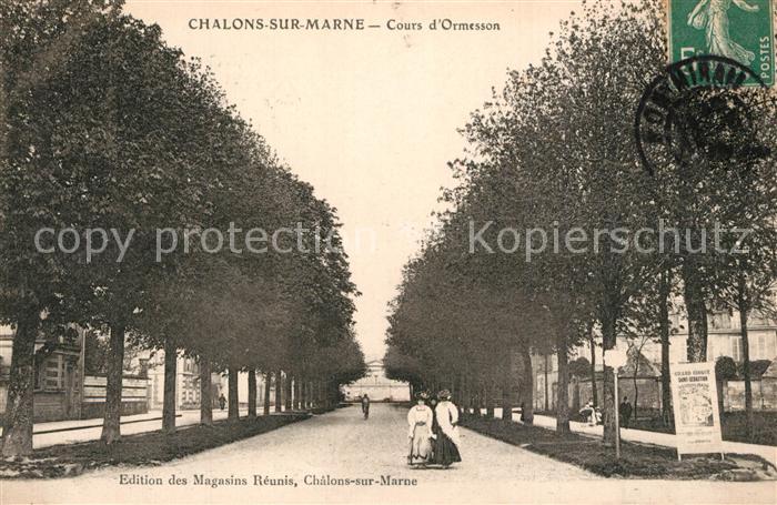 Chalons-en-Champagne Marne Cours d Ormesson