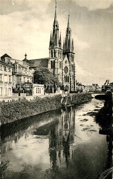 Chalons-en-Champagne Marne Eglise Notre Dame et le Nau