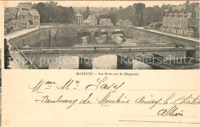 Mayenne Les Ponts sur la Mayenne
