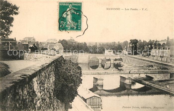 Mayenne Les ponts
