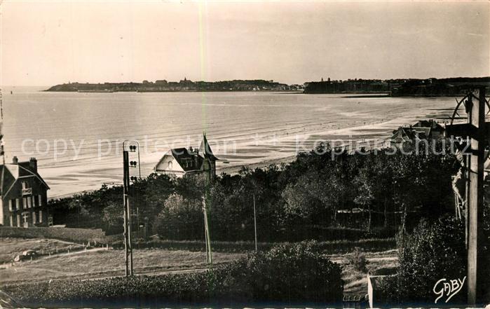 Saint-Pair-sur-Mer Panorama Baie et au fond Granville