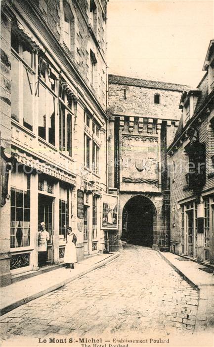 Le Mont-Saint-Michel Etablissement Poulard Hotel