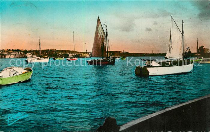 Granville Manche Le Port Bateaux