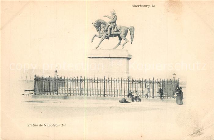 Cherbourg Monument Statue de Napoléon