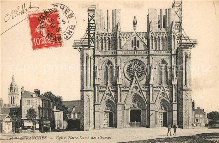 Avranches Eglise Notre Dame des Champs