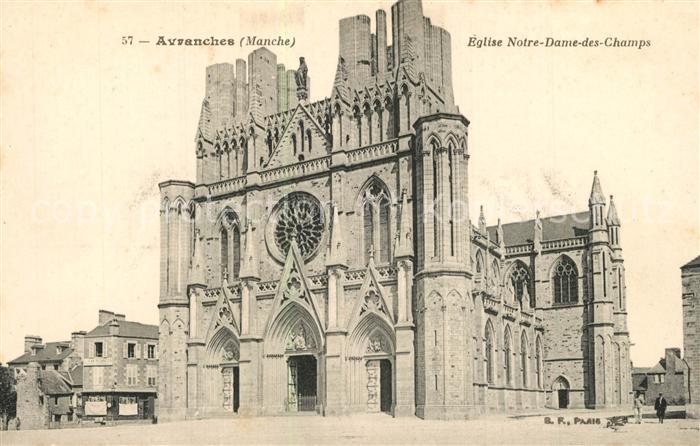 Avranches Eglise Notre Dame des Champs