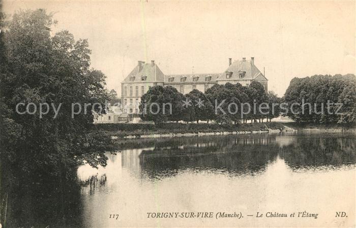Torigni-sur-Vire Chateau Etang